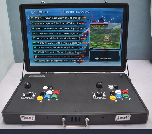 CherryQuest 27″ Black Foldable 2-Player Arcade – 28,000 Games